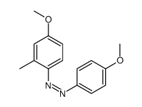 1-(4-Methoxy-2-methylphenyl)-2-(4-methoxyphenyl)diazene结构式
