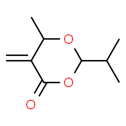 1,3-Dioxan-4-one,6-methyl-5-methylene-2-(1-methylethyl)-(9CI) picture
