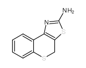 4H-Thiochromeno[4,3-d]thiazol-2-ylamine结构式