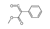 3-oxo-2-phenyl-acrylic acid methyl ester Structure