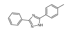 3-Phenyl-5-p-tolyl-S-triazole Structure