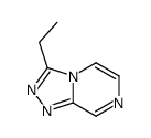 3-乙基-[1,2,4]噻唑并[4,3-a]吡嗪结构式