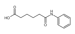 6-Oxo-6-(phenylamino)hexanoic acid structure