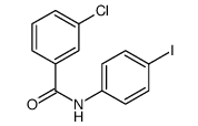 3-Chloro-N-(4-iodophenyl)benzamide结构式