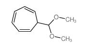 7-(dimethoxymethyl)cyclohepta-1,3,5-triene Structure