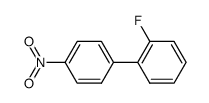 2-fluoro-4'-nitro-biphenyl结构式