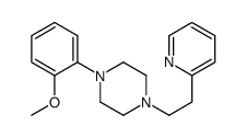 1-(2-methoxyphenyl)-4-(2-pyridin-2-ylethyl)piperazine Structure
