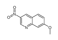 7-methoxy-3-nitroquinoline Structure