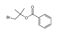 1-Brommethyl-1-methylethylbenzoat Structure