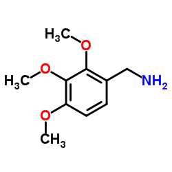 2,3,4-trimethoxybenzylamine structure