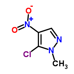 5-Chloro-1-methyl-4-nitro-1H-pyrazole structure
