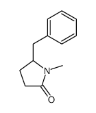 5-benzyl-1-methyl-pyrrolidin-2-one Structure