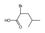 (2R)-2-Bromo-4-methylpentanoic acid结构式