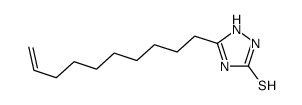 5-dec-9-enyl-1,2-dihydro-1,2,4-triazole-3-thione结构式