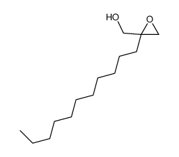 (2-undecyloxiran-2-yl)methanol结构式