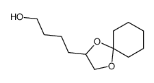 4-(1,4-dioxaspiro[4.5]decan-3-yl)butan-1-ol结构式