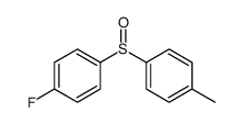 4-methyl-4'-fluorodiphenylsulfoxide结构式