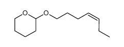 (Z)-2-(hept-4-en-1-yloxy)tetrahydro-2H-pyran结构式