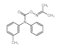 (propan-2-ylideneamino) N-(3-methylphenyl)-N-phenyl-carbamate picture
