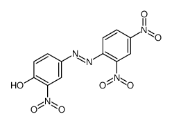 2-NITRO-4-(2',4'-DINITROPHENYLAZO)PHENOL结构式