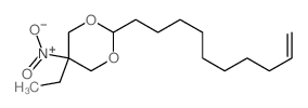 1,3-Dioxane,2-(9-decen-1-yl)-5-ethyl-5-nitro- structure