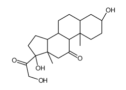 3alpha,17,21-trihydroxy-5alpha-pregnane-11,20-dione picture