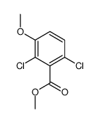 methyl 2,6-dichloro-3-methoxybenzoate结构式