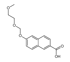 6-(2-methoxyethoxymethoxy)naphthalene-2-carboxylic acid Structure