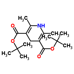 1,4-二氢-2,6-二甲基-3,5-吡啶二甲酸二叔丁酯图片