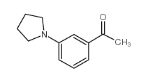 1-(3-pyrrolidin-1-ylphenyl)ethanone Structure