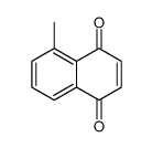5-methylnaphthalene-1,4-dione结构式