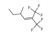 1,1,1-trifluoro-4-methyl-2-trifluoromethyl-hex-2-ene Structure