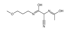 2-ACETYLAMINO-2-CYANO-N-(3-METHOXY-PROPYL)-ACETAMIDE picture
