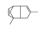 Tricyclo[5.2.1.0(2.6)]deca-3,8-diene, 4,7-dimethyl结构式