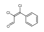 (Z)-α,β-Dichlorzimtaldehyd结构式