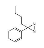 3-butyl-3-phenyldiazirine结构式