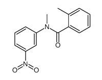 N,2-dimethyl-N-(3-nitrophenyl)benzamide结构式
