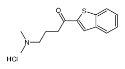 1-(1-benzothiophen-2-yl)-4-(dimethylamino)butan-1-one,hydrochloride Structure