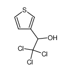 2,2,2-trichloro-1-thiophen-3-yl-ethanol结构式