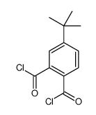 4-tert-butylbenzene-1,2-dicarbonyl chloride结构式