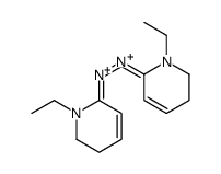 bis(1-ethyl-2,3-dihydropyridin-1-ium-6-yl)diazene结构式