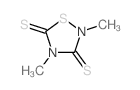 1,2,4-Thiadiazolidine-3,5-dithione, 2,4-dimethyl- picture