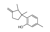 2-[(1R,2S)-1,2-dimethyl-3-methylidenecyclopentyl]-5-methylphenol Structure