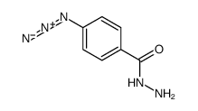 4-叠氮基苯甲酰肼结构式