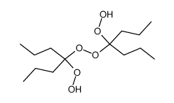 4,7-dihydroperoxy-4,7-dipropyl-5,6-dioxadecane Structure