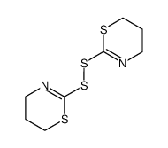 bis-5,6-dihydro-4H-1,3-thiazin-2-yl disulphide结构式