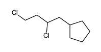 Cyclopentane, (2,4-dichlorobutyl)- (9CI) structure