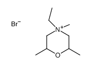 4-ethyl-2,4,6-trimethylmorpholin-4-ium,bromide Structure