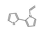1-ethenyl-2-thiophen-2-ylpyrrole结构式