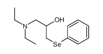 1-(diethylamino)-3-phenylselanylpropan-2-ol Structure